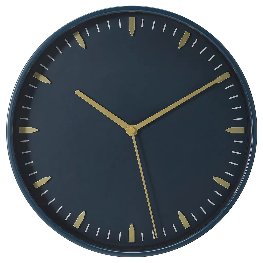 Skärig Wall Clock - Blue 10 1⁄4 "