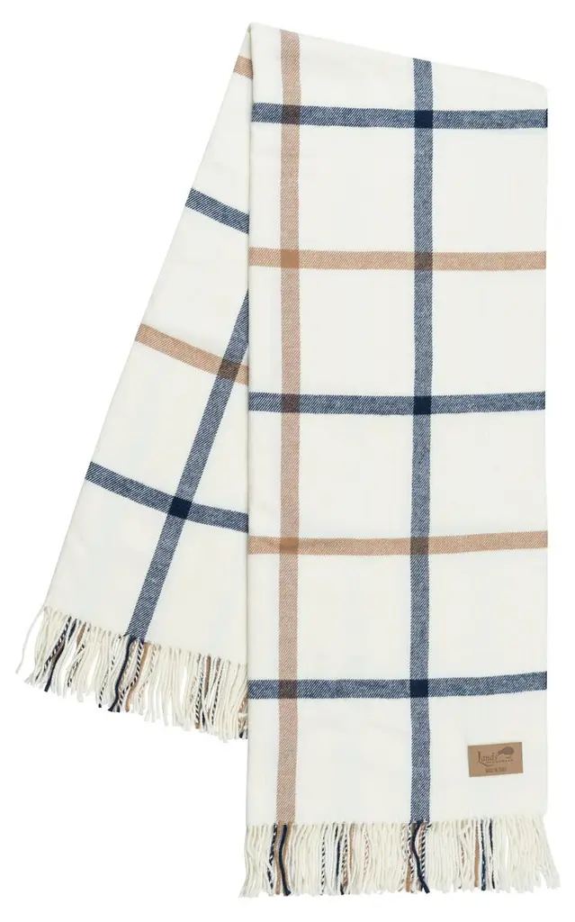 Tattersall Plaid Throw